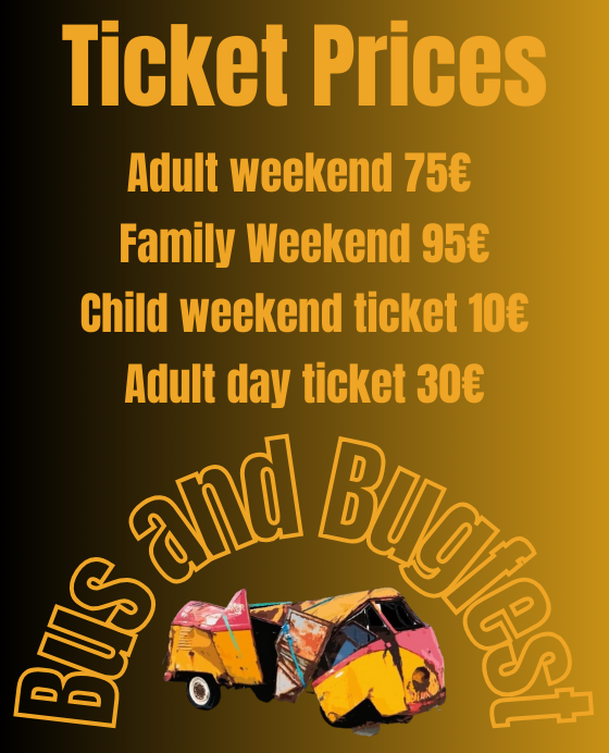 Bus and Bugfest show tickets prices image