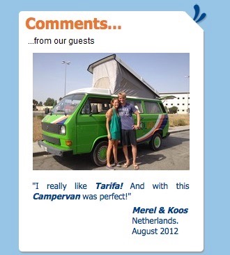 Campervan and guests image